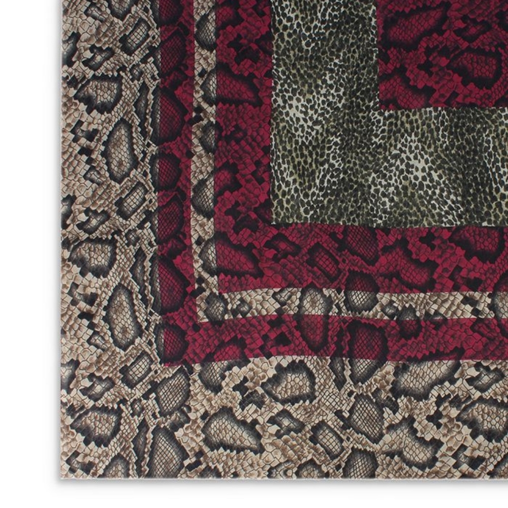 Allsiants model square burgundy